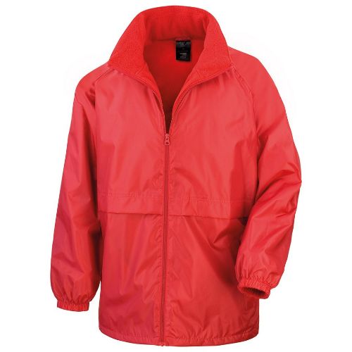 Result Core Core Microfleece Lined Jacket Red